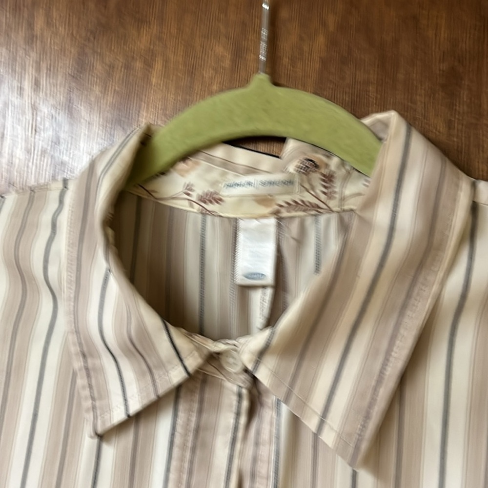 Striped Button-Up Shirt - Picture 3 of 4